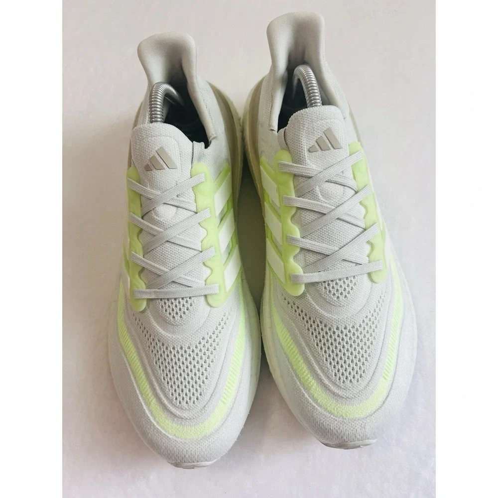 Adidas Ultra Boost Light Womens Training Running Shoes Sneakers Green Spark 10.5